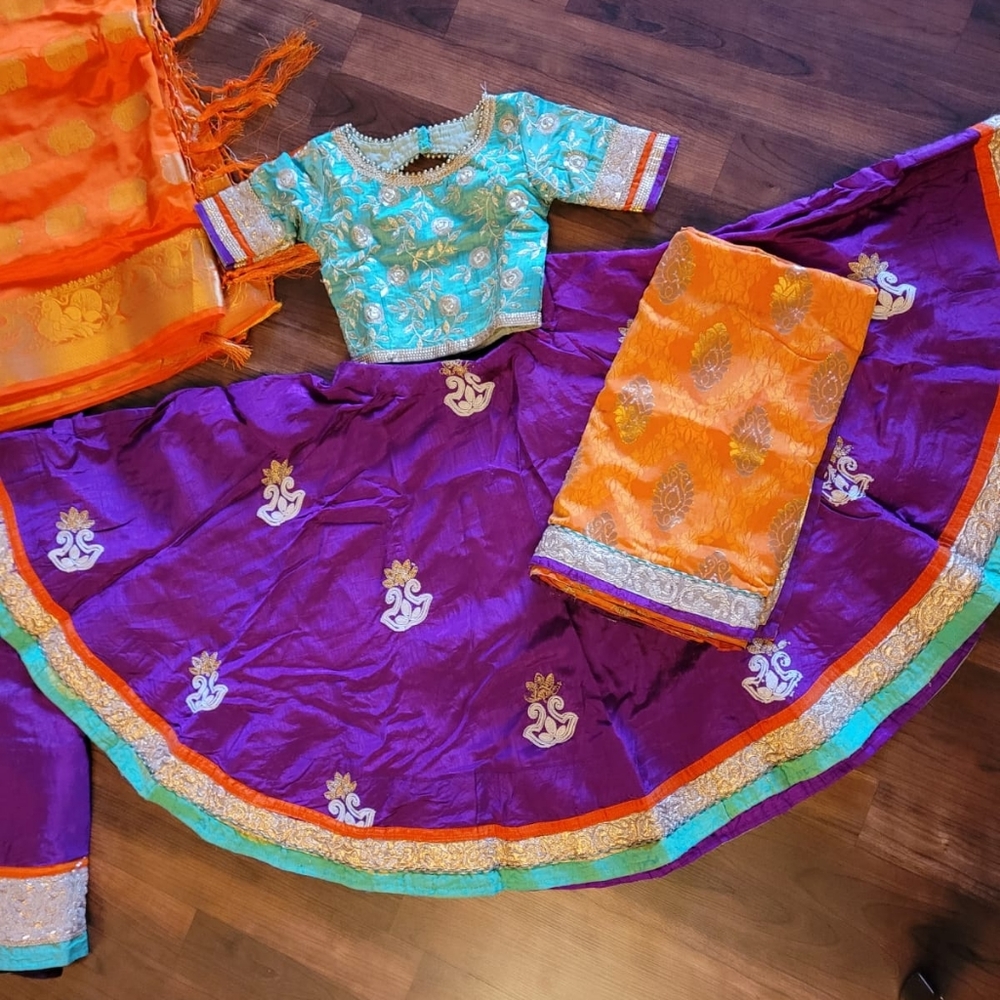 Skirt with crop top for toddler